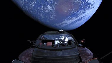 Elon Musk's Red Tesla Roadster Launched on SpaceX’s Falcon Heavy Rocket to Mars Could Collide with Earth