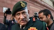 Army Chief General Bipin Rawat Rejects UN Report on Kashmir, Calls it 'Motivated'