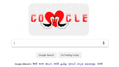 Google Celebrates Valentine's Day 2018 Along With Ongoing Winter Olympics Game With a Doodle