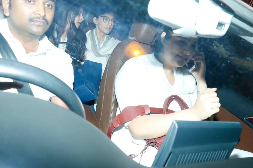 Sonam with Anshula Sonam with Anshula