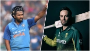 India vs South Africa T20I Series 2018 Stats: Head-to-Head Team Records From Most Runs & Wickets to Other Facts Before IND vs SA Twenty20 Clash