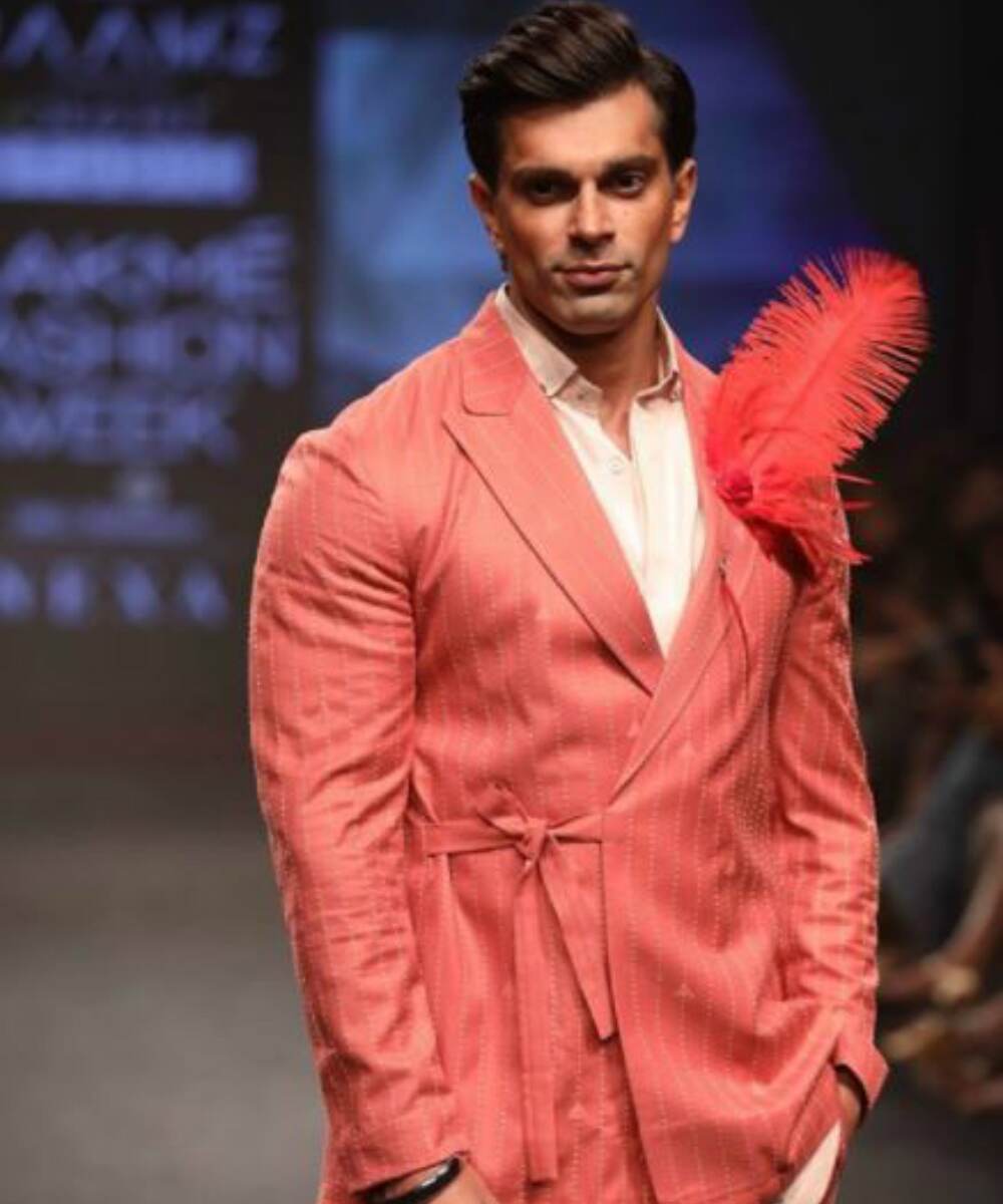 Karan Singh Grovefr walked the ramp for Raamz collection specializing in menswear Karan Singh Grovefr walked the ramp for Raamz collection specializing in menswear