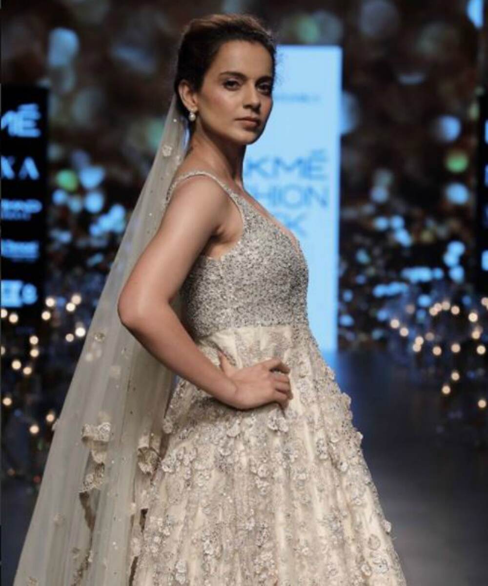 Kangana Ranaut was the fairytale muse of Shyamal Bhumika label's wonderland collection. Kangana Ranaut was the fairytale muse of Shyamal Bhumika label's wonderland collection.
