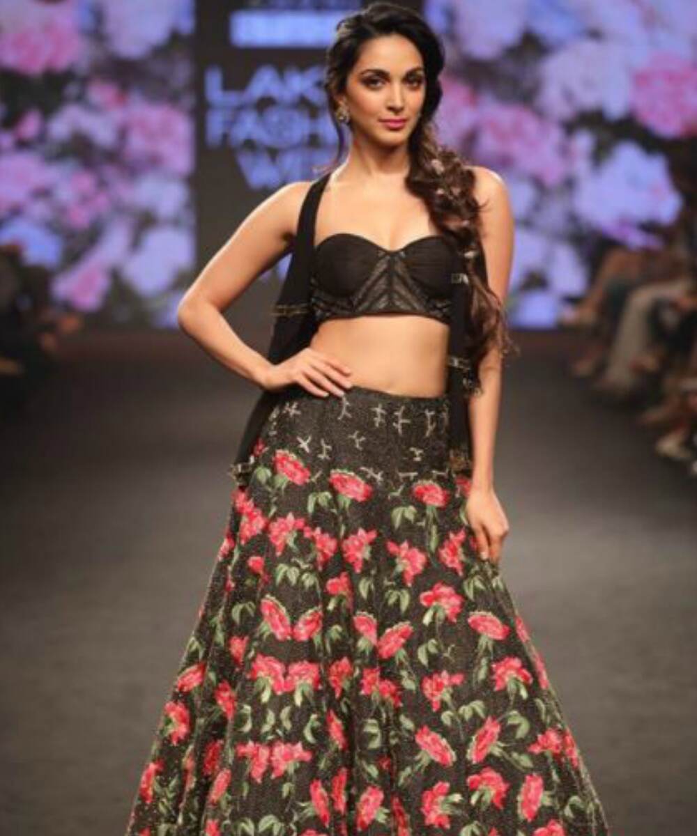 Kiara Advani in Gulabbaug collection by Julie by Julie Shah label Kiara Advani in Gulabbaug collection by Julie by Julie Shah label