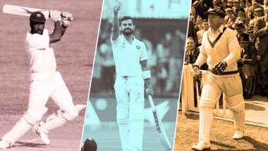 Is Virat Kohli Greatest Batsman Ever? These Cricket Records of Vivian Richards & Sir Don Bradman at Stake Ahead of IND vs SA 2nd T20I