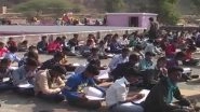 Madhya Pradesh: Students in Tikamgarh Govt School Forced To Write Exams on Rooftop Amid Dance & Music Festival