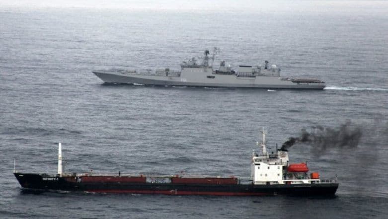Iran Seizes 'Foreign Vessel' Smuggling Fuel Iran Seizes 'Foreign Vessel' Smuggling Fuel
