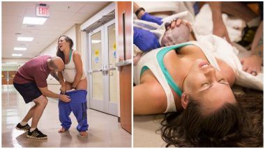 Woman Delivers a Baby in Kansas Hospital Corridor, and The Photographs Will Leave You Speechless