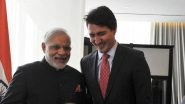 PM Narendra Modi Looking Forward to Meet Canadian Prime Minister Justin Trudeau