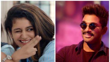 Priya Prakash Varrier is Mighty Impressed With Allu Arjun's Winking Video!