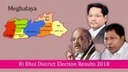 Meghalaya &ndash; Ri Bhoi District Election Results 2018: Who is Winning From Umsning, Nongpoh, Umroi, Jirang & Mawhati Assembly Constituencies?