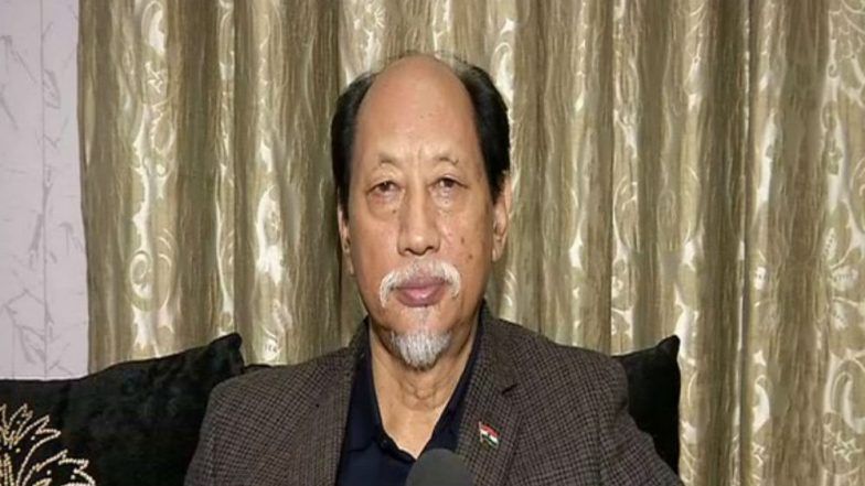 Nagaland Chief Minister Neiphiu Rio Inaugurates First Astroturf Football Ground at Indira Gandhi Stadium