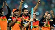 SunRisers Hyderabad Team in Indian Premier League 2018: List of SRH Players for VIVO IPL 11
