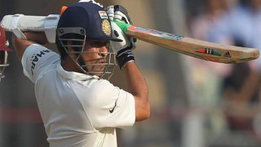 Sachin Tendulkar Bats for Recognition of India's Blind Cricket Body