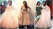 Sania Mirza Wears Comfy Shoes Under Designer Lehenga-Choli at Lakme Fashion Week 2018: Shares Video with Cool Message about Athletes on Ramp