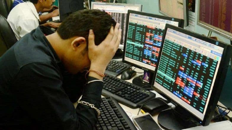 Sensex Slumps 1657.11 Points, Currently at 49,382.20