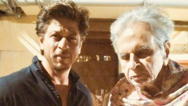 Shah Rukh Khan Meets Dilip Kumar and Their Picture Speaks a Thousand Words