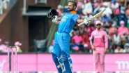 India vs South Africa 4th ODI: Team India Score 289/7 Riding on Shikhar Dhawan's Century