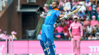 India vs South Africa 4th ODI: Team India Score 289/7 Riding on Shikhar Dhawan's Century