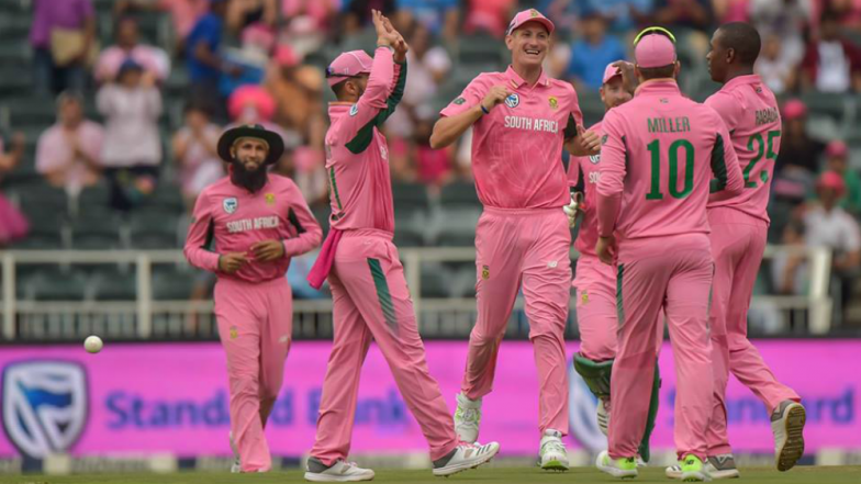 India vs South Africa 4th ODI 2018 Video Highlights: SA Beat IND by 5 Wickets, Maintain Unbeaten Record in Pink