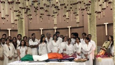 Last Pictures & Videos of Sridevi Draped in Tricolour From Her Funeral Are Painful: Actress Bestowed With State Honour