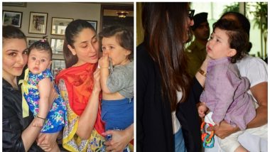 Taimur Ali Khan's Picture With Kareena Kapoor Khan and Inaaya Naumi Kemmu are too Adorable for Words