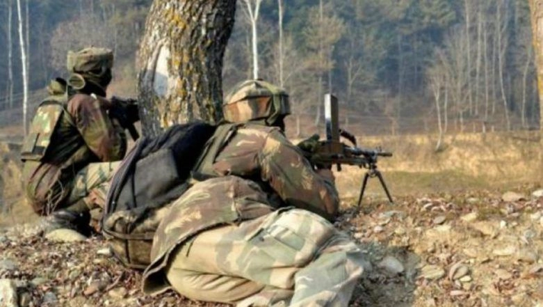 Jammu And Kashmir: Encounter Breaks Out in Baramulla District Between Security Forces And Terrorist