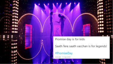 Promise Day Jokes and Wishes Take Over Twitter: Netizens Have Gala Time Posting Happy Promise Day Messages
