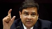 Urjit Patel Expresses Anguish Over Frauds in Banking System, Says RBI Has Very Limited Authority Over State-Run Banks