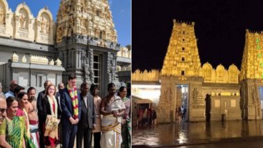 Victoria Government Announces $1,60,000 Funding to Shri Shiva Vishnu Temple in Australia