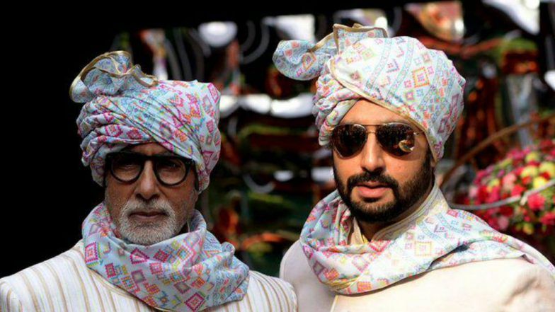 Amitabh Bachchan Thinks Son Abhishek Bachchan Looks Like a Sauce in This Throwback Picture and We Are Still Trying to Make Sense Out of It - View Pic Inside