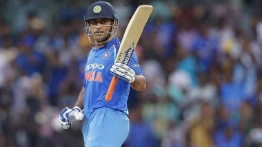 India vs Afghanistan, Asia Cup 2018: MS Dhoni 95 Runs Away From Getting to 10,000 Run Mark for India