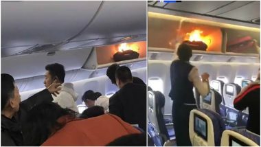 Can You Carry a Power Bank While Travelling in Flight? Horrific In-flight Video from 'China Southern Airlines' will Shock You