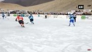 Guinness World Record Attempted For Playing Ice Hockey at Highest Altitude