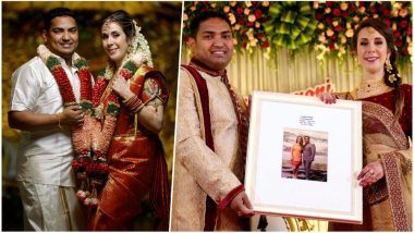 Italian Woman Marries Tamil Man Working In China as per Hindu Customs, wears a Mangulsutra!