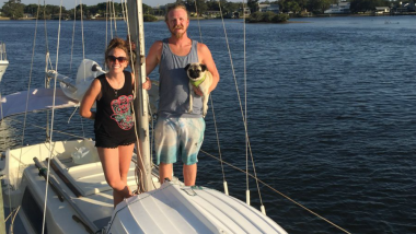 This Couple from Florida Sold Everything for Sailing Around the World, Lose the Boat in Two Days!