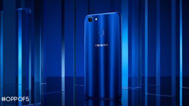 Oppo F5 Sidharth Limited Edition in Glossy Blue Colour Launched Today