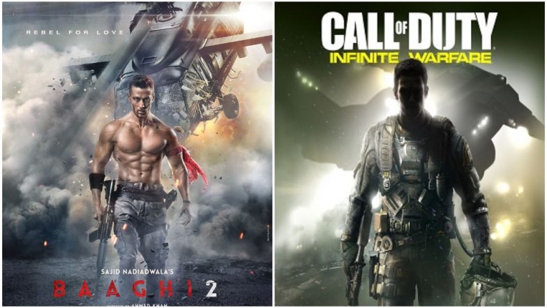 Baaghi 2 First Look: Tiger Shroff's Chiselled Body Stands Out In This Call Of Duty-Inspired Poster