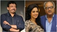 RIP Sridevi: Ram Gopal Varma Reveals Shocking Details About The Diva's 'Tragic' Life in a Facebook Post