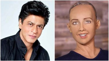 Not Just Humans, Shah Rukh Khan Makes A Fan Out Of Humanoid Sophia Too - Watch Video