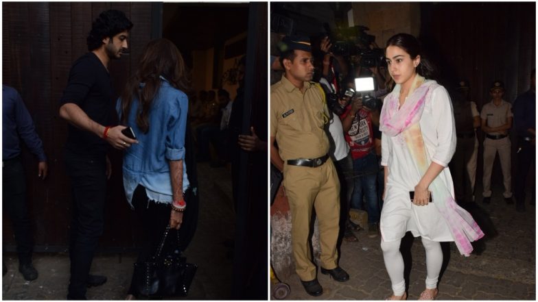 Celebs Mourn Sridevi's Demise: Mohit Marwah, Sara Ali Khan, Madhuri Dixit Arrive At Anil Kapoor's Residence To Offer Their Condolences