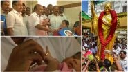 Jayalalithaa Birth Anniversary: Tamil Nadu Minister D Jayakumar Gives Gold Rings to Seven New-Born Babies