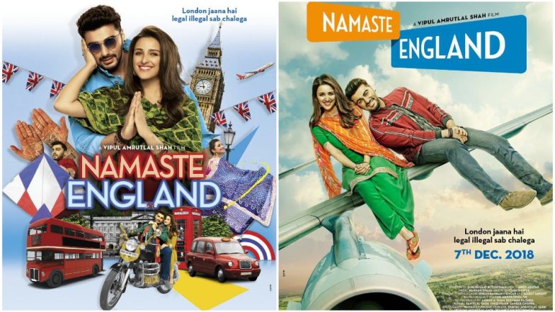 Namaste England First Look: Arjun Kapoor's Third-Time Romance With Parineeti Chopra Takes Flight To Queen's Land