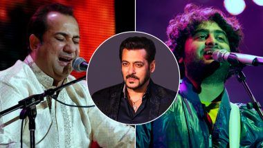 Salman Khan Once Again Rejects Arijit Singh's Song Over Rahat Fateh Ali Khan?