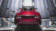 Video of Tesla Roadster In Space: SpaceX Successfully Launches Falcon Heavy Rocket with Elon Musk's Red Car & Driver 'Starman'