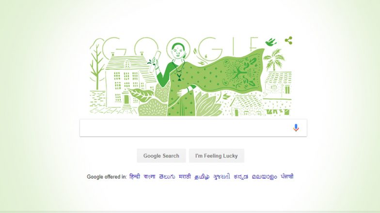 Anandi Gopal Joshi, Happy Birthday! India’s First Female Doctor's 153rd Birth Anniversary Celebrated With a Google Doodle