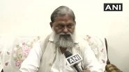 National Anthem Lyrics in Question! After Sindh, Remove The Word "Adhinayak" From National Anthem Urges Anil Vij