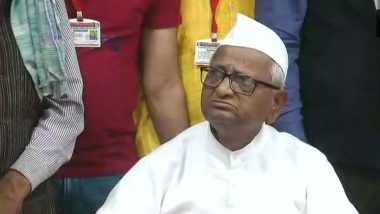 Anna Hazare Admitted to Ahmednagar Hospital After His Health Deteriorates