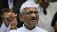 Social Activist Anna Hazare Reminds Narendra Modi of 'Unfulfilled Promises'
