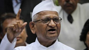 Anna Hazare to Begin Hunger Strike From January 30, Says Centre Is Ignoring His Pleas on Farmers' Demand